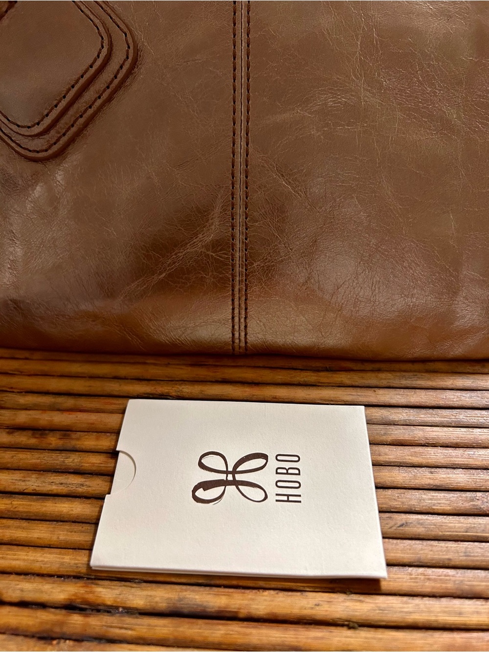 HOBO Metallic Rose Brown Sable Wristlet🤎 - Picture 15 of 16